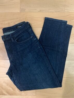 Bonobos Men’s Athletic Fit Dark Blue Denim Jeans | 31/32